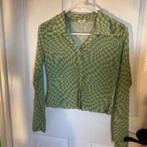 Garage Button-Up Long Sleeve Size Small